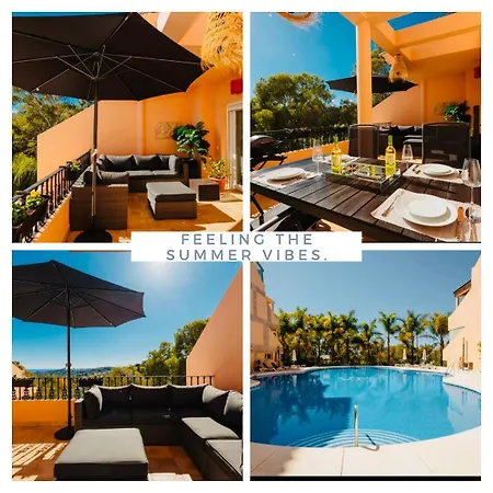 Penthouse Near Puerto Banus Private Pool Seaview And Mountainview Apartment *